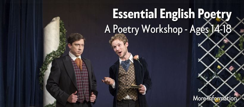 Click for more information about "Essential English Poetry" A Poetry Workshop - Ages 14-18
