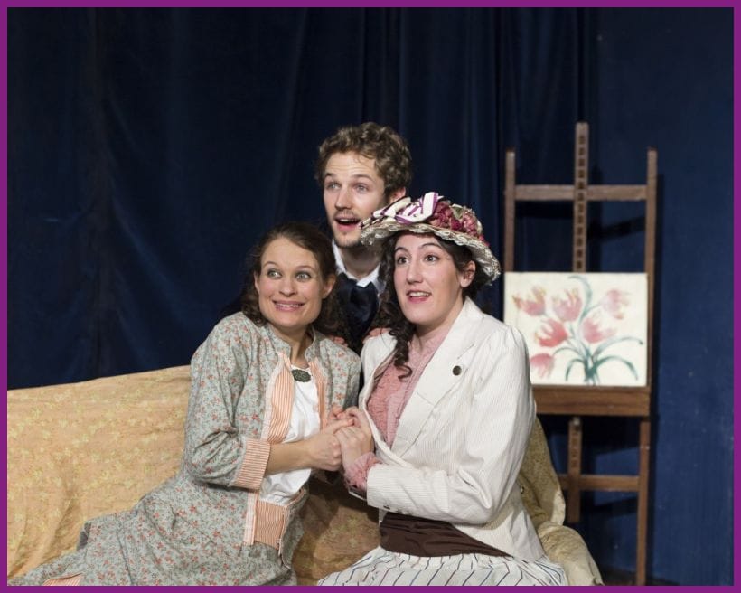 A scene from Open House Theatre's past production of "The Importance of Being Earnest"