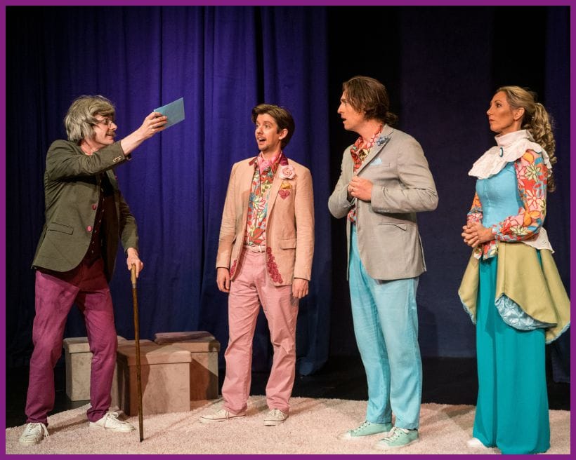 A scene from Open House Theatre's production of "An Ideal Husband" (2025)