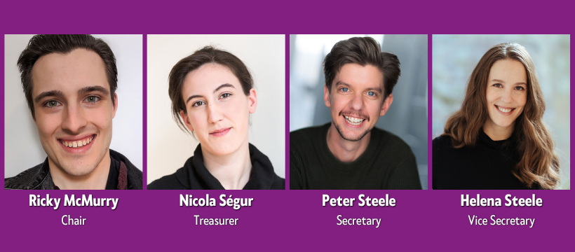The Board of Directors: Ricky McMurry (Chair), Nicola Ségur (Treasurer), Peter Steele (Secretary), Helena Steele (Vice Secretary)